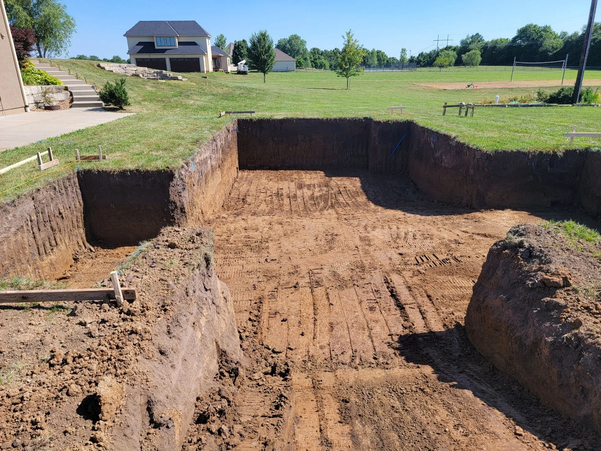 Pool excavation services in Norman Oklahoma