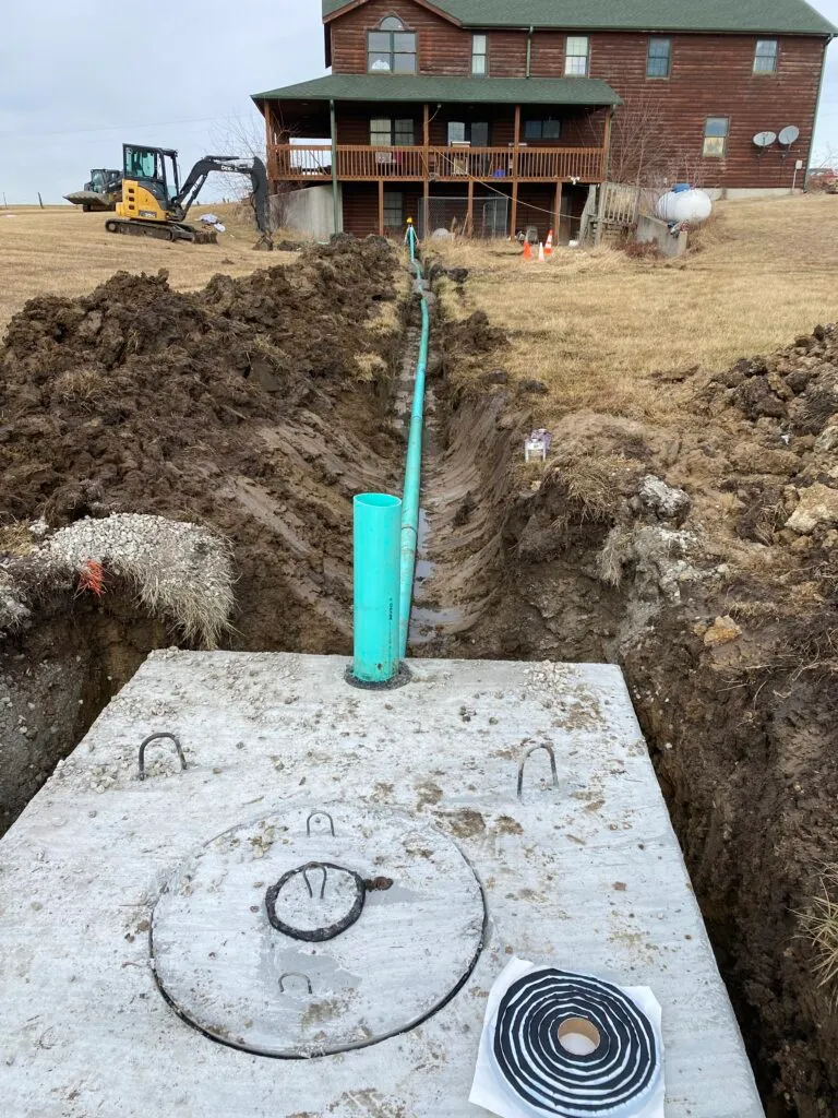 Septic tank installation services in Norman OK